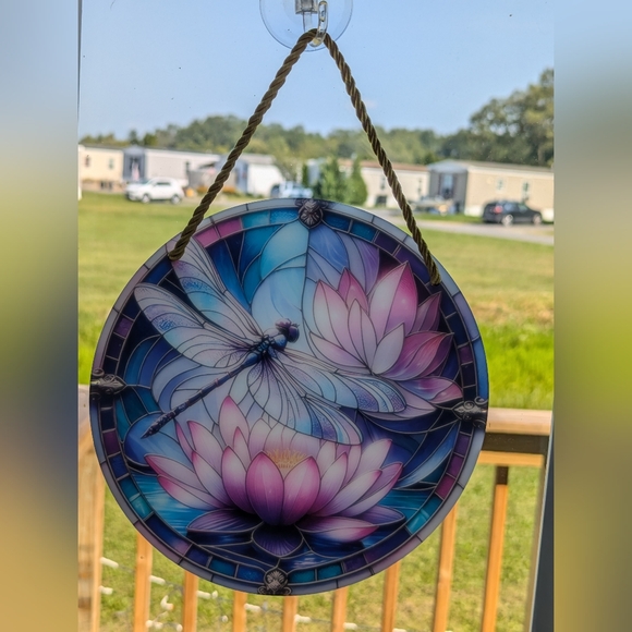 Dragonfly Suncatcher 7.75" - Picture 1 of 2